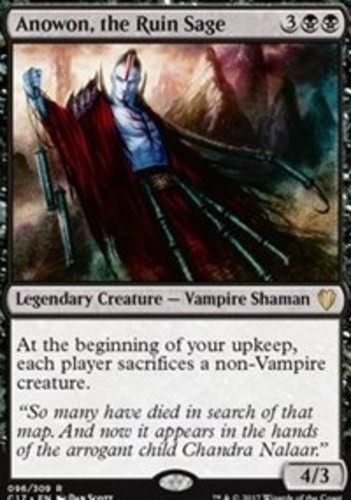 Anowon, the Ruin Sage - Commander 2017 #096/309 Rare MTG