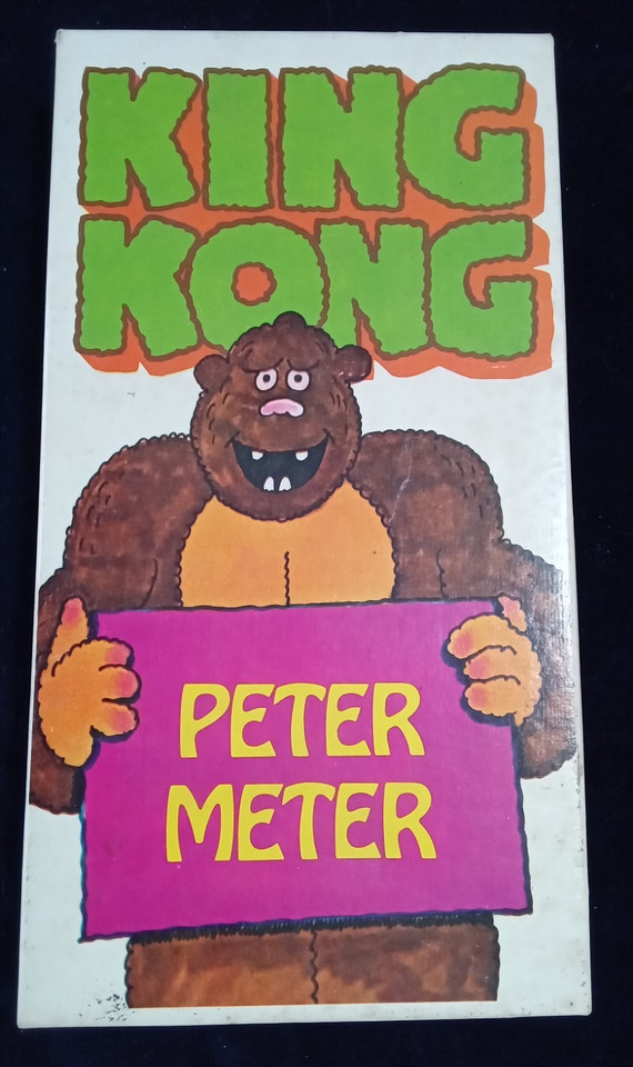 An original 1977 King Kong 'Peter Meter' novelty gag item in its original box — a genuine piece of pop-culture artifact history that's as funny as it is collectible.