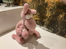 Heye Mordillo Crazy Zoo Rosa Känguru Plüschtier 1992 Top Zustand Wie Neu