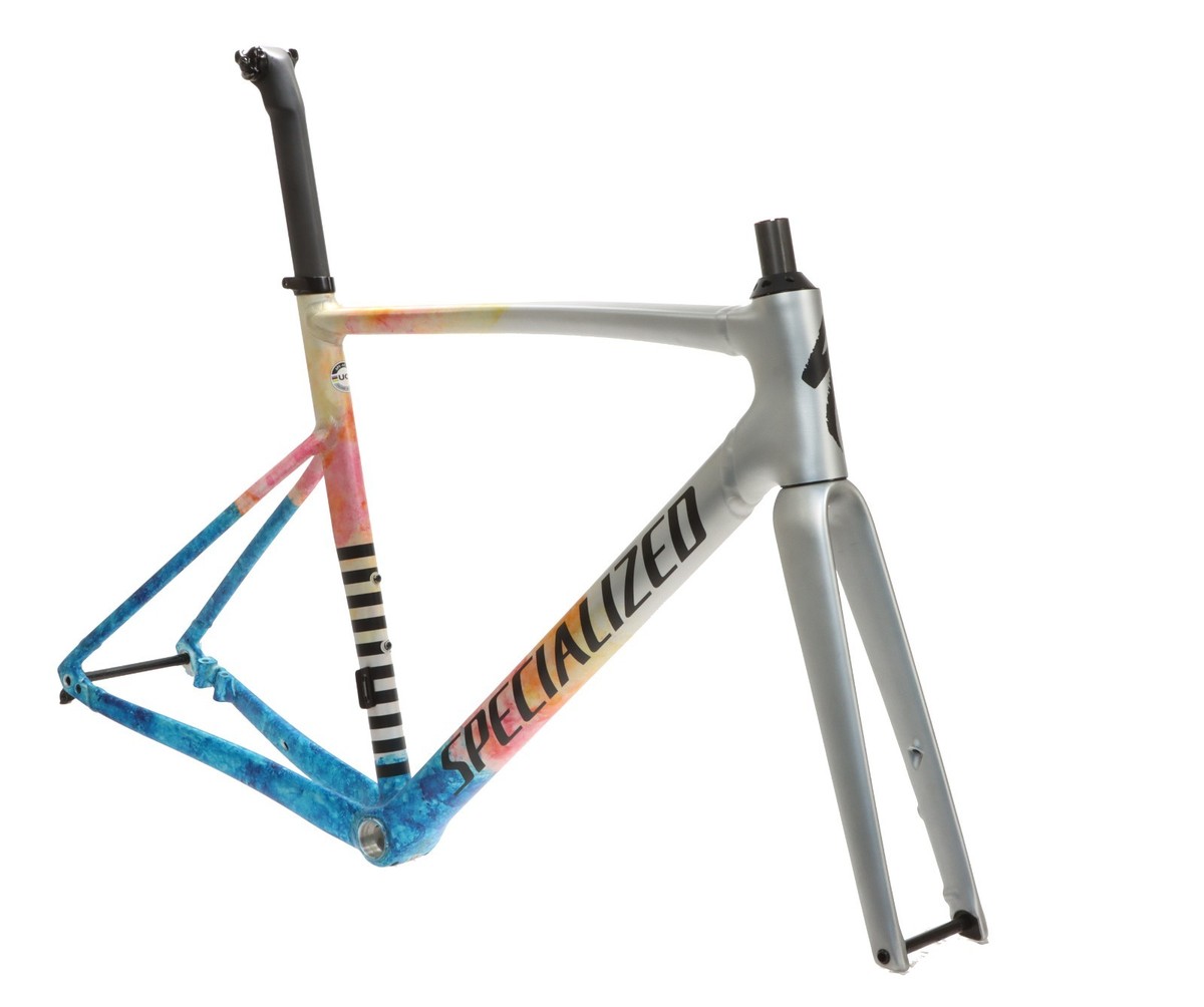 2022 Specialized Allez Sprint Frameset 56cm Water Effect NEW