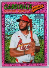 2026 Topps Heritage Victor Scott II #318 Pink Sparkle St. Louis Cardinals