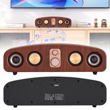 Vintage Bluetooth Speaker Retro Portable Arch Sound Bar 4D Surround Decoration