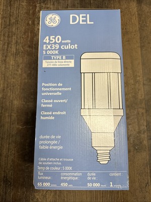 GE CURRENT LED450BT56/750 93096547 450 WATTS EX39 BASE 5000K TYBE B 22JS2507-C4F