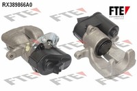 Bremssattel FTE 9296002 Aluminium FüR VW Passat B6 3C2 Variant 3C5 TSI FSI TDI