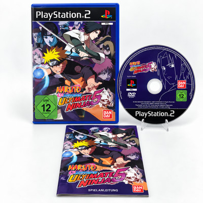 Naruto Shippuden: Ultimate Ninja 5 OVP + Anleitung Deutsch Sony Playstation 2 PS