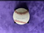 Hank Aaron Signed Autographed Baseball Authenicated By JSA Atlanta Braves