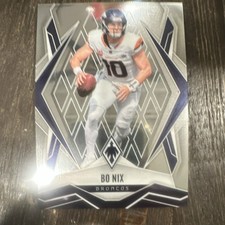 2025 Panini Phoenix Bo Nix #83 Denver Broncos NFL Football Trading Card