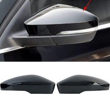 Austausch Spiegelkappen Set Schwarz Glanz für Skoda Octavia 5E 2012-2020