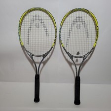 set of 2- HEAD TI REWARD TENNIS RACQUET TITANIUM TECH OVERSIZED 4 3/8 -3 Used