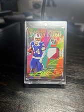 2023 Donruss #JK-15 Stefon Diggs Jersey Kings Studio Series #/100 Buffalo Bills