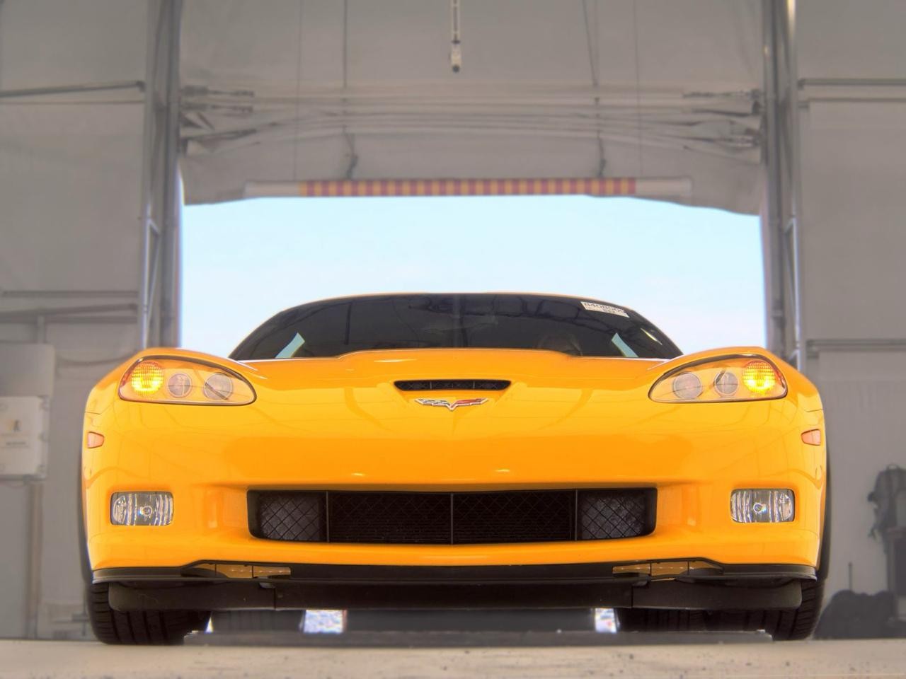 2010 Yellow Chevrolet Corvette   | C6 Corvette Photo 3