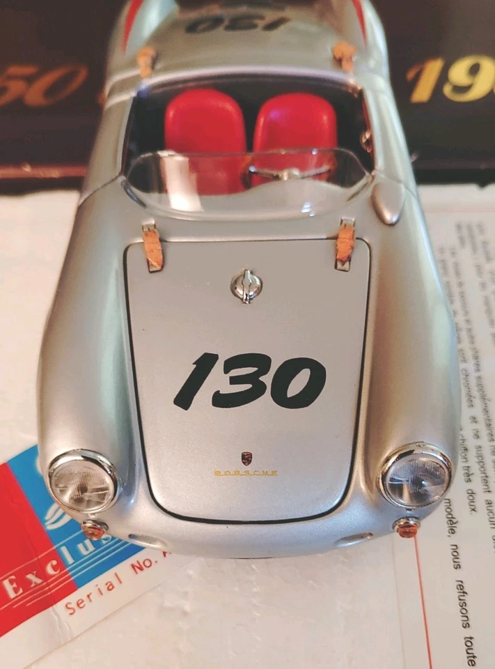 CMC M-004 Porsche 550 Spyder 1954 " James Dean Little Bastard" Maßstab 1:24 - Bild 3 von 4