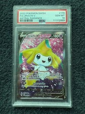 The Pokemon Company Jirachi V PSA 10 Full Art Holo Astral Radiance 170/189