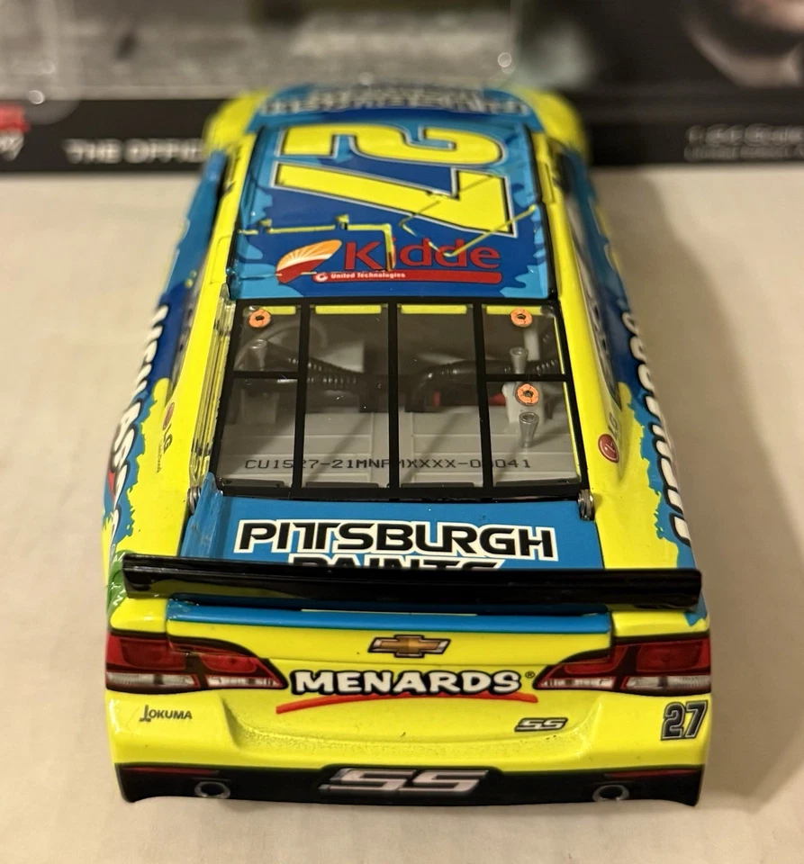 2015 Paul Menard #27 Menards/Pittsburgh Pinturas Chevy SS 1/24 NASCAR Diecast 🎨 Foto 4 de 4