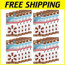 Premium Zinc-Air Size 312 Hearing Aid Batteries – 120 Count Long-Lasting Power