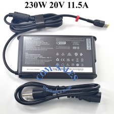230W 20V 11.5A Adapter for Lenovo ThinkPad P16 P15 Laptop Charger Power Supply