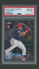 2018 PSA 10 GEM MINT Topps Chrome Update HMT55 Juan Soto Rookie RC!