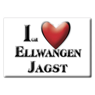 ENJOYMAGNETS Ellwangen Jagst, Ostalbkreis, Baden Württemberg - Kühlschrankmagnet Deutschland