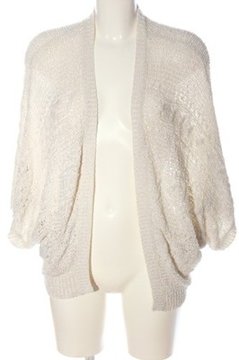 KOTON Cardigan Damen Jacke Gr. DE 40 wollweiß Casual-Look