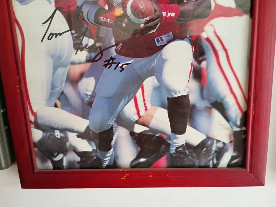 Tommy Frazier 15 Autographed Picture - Image 4 of 4