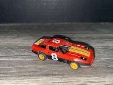 AURORA / AFX CHEVY CORVETTE SLOT CAR 8 Tomy Not Working. Missing Window Piece