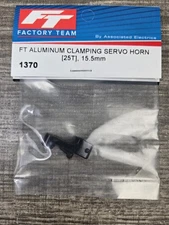Team Associated 1370 - Factory Team Aluminum Clamping Servo Horn, 15.5mm, 25T