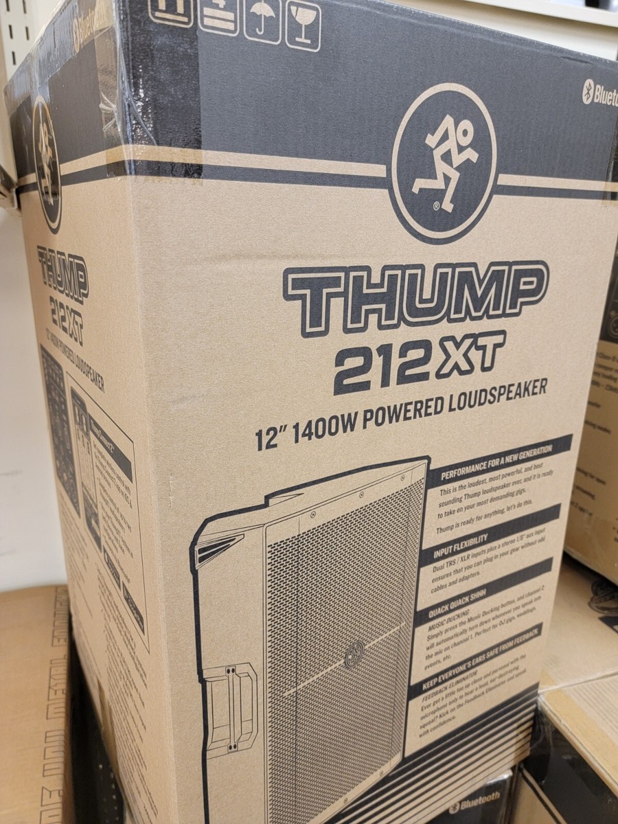 New Mackie Thump 212XT Enhanced 1,400W 12-inch 12