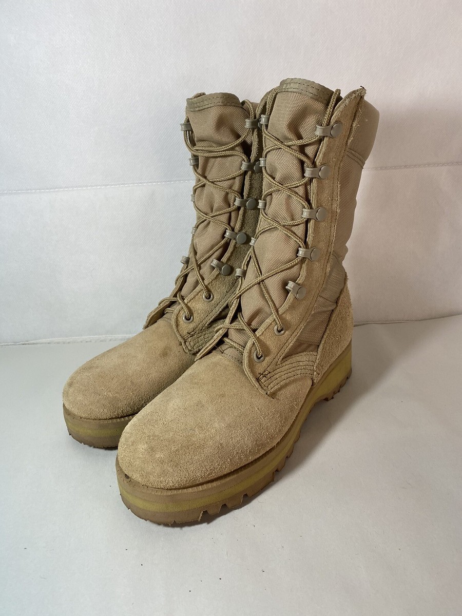 Altama Boots Mens Size 5‎ Brown Tan Gore-Tex Army Combat Temperate Weather Altama Tan Gore-Tex Cold Weather Combat Military Boots 11.5  main image 4