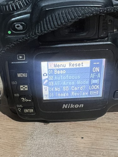 Nikon D50 6.1 MP Digital SLR Camera - Black(Body Only) With Charger READ - Picture 2 of 12