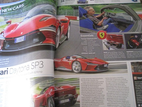 AUTO EXPRESS AUG 2022 ASTRA FORD FOCUS VW GOLF HYUNDAI IONIQ 6 ALFA FERRARI DAYT - Picture 3 of 3