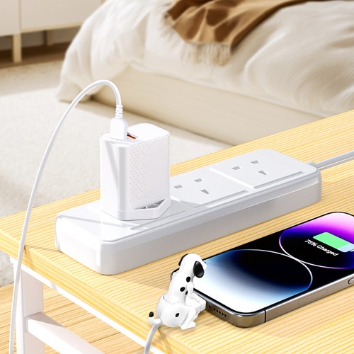 Creative Puppy Charging Cable Baby Adapter Funny Dog Charger Type Cables - 第 3/12 張圖片
