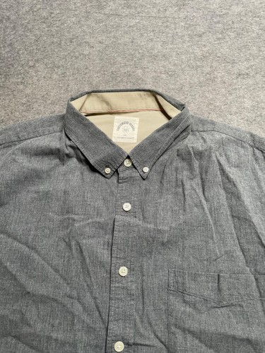 Customized Version by Dubinik Hemd Herren 3XL grau Button Down Freizeit Baumwolle - Bild 4 von 10