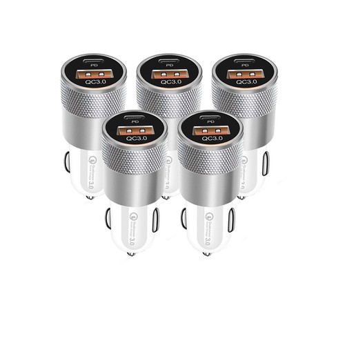 Cargador de coche rápido USB-A y USB-C de 20 vatios EE. UU. para Galaxy S25 S24 S23 S22 Ultra Z plegable - Imagen 30 de 31