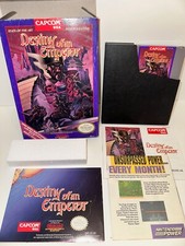DESTINY OF AN EMPEROR 1990 Nintendo NES CIB Complete W/ Map Authentic & NICE!