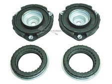 KITS DE MONTAJE Y RODAMIENTOS SKODA FABIA SUSPENSIÓN DELANTERA 2 PUNTALES AMORTIGUADORES NUEVOS 