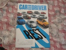 Jan 2022 Car Driver Magazine Automobile 10 Best Cover January