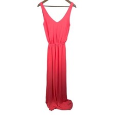 Show Me Your Mumu Women's XS Coral Kendall Maxi Dress Racerback Long