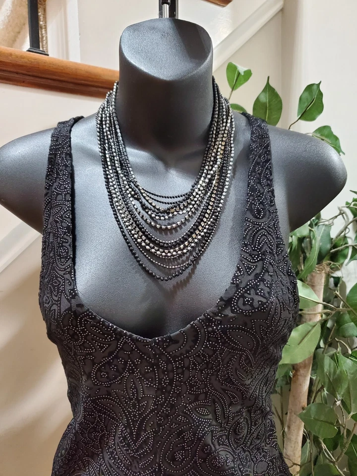 Женские повседневные комбинезоны Some Days Lovin черные полиэстер с v-образным вырезом без рукавов размер XS - Изображение 2 из 4