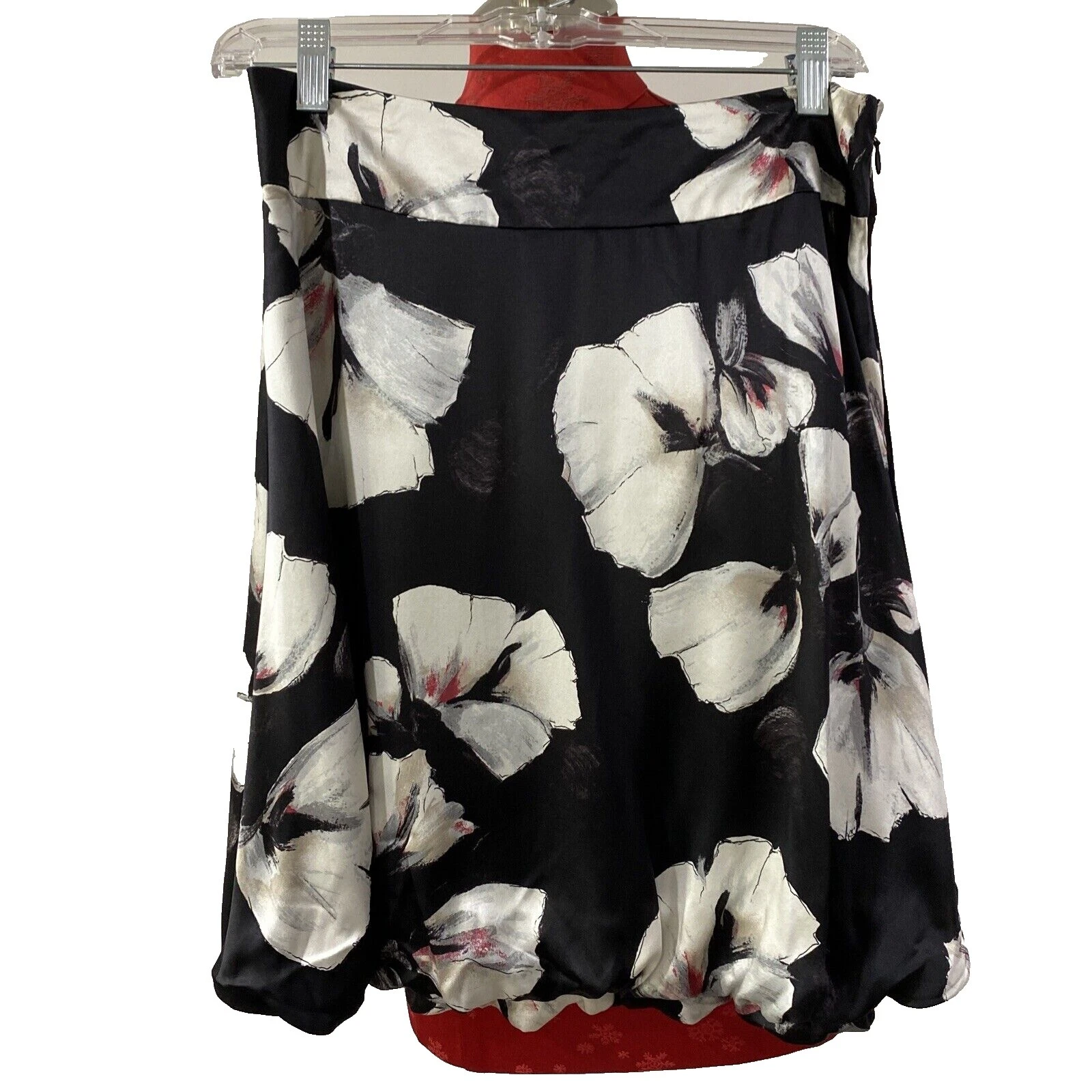 White House Black Market Mujer Seda Floral Faldas para mujer