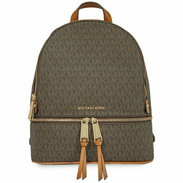 michael kors rhea zip md backpack