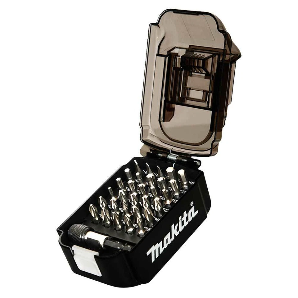 Makita Bit-Set Satz in Akku-Box 31-teilig E-00016 Bits Bithalter Sechskant