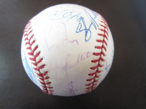 2003 Atlanta Braves Team Signed Baseball JSA Bobby Cox Greg Maddux Chipper Jones - Picture 2 of 12