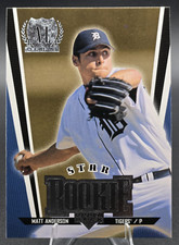 1999 Upper Deck Star Rookie Matt Anderson #3 Tigers