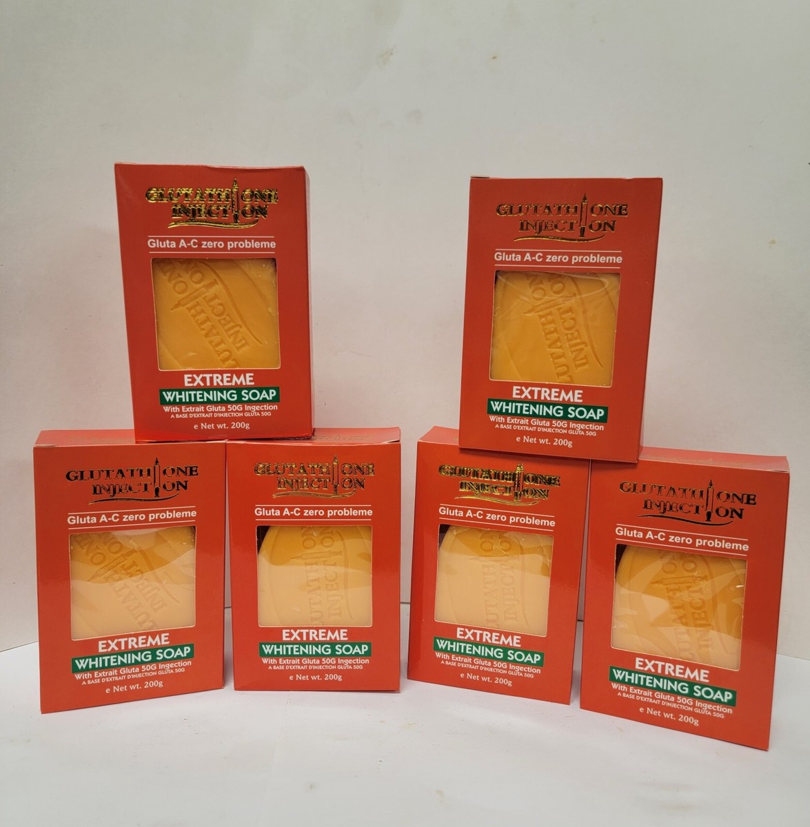 erase glutathione soap 6 pic Glutathione Comprime Strong Whitening Soap 200g