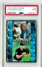 1998 Topps Chrome Troy Glaus PSA 9