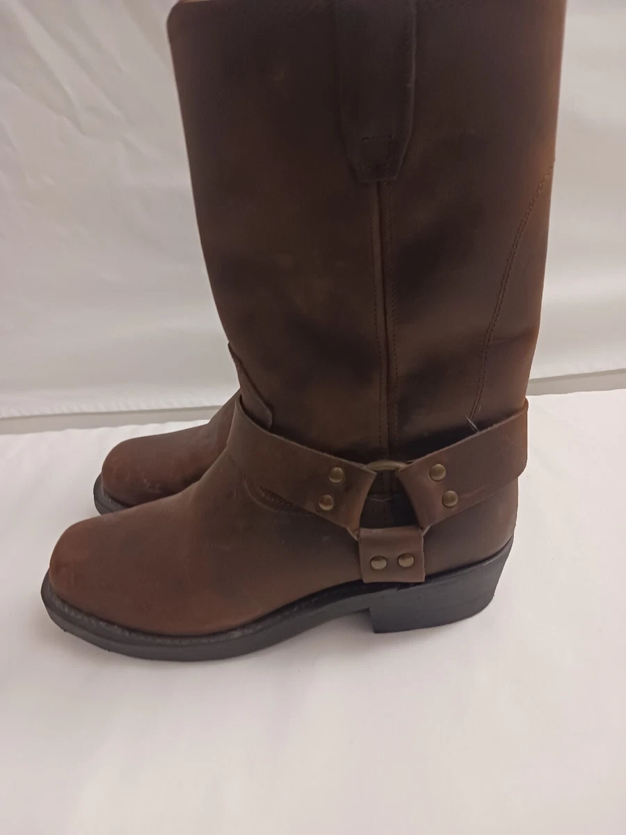 Dingo Motorcycle Boots Mens Dean Harness Gaucho Nutty Mule Western