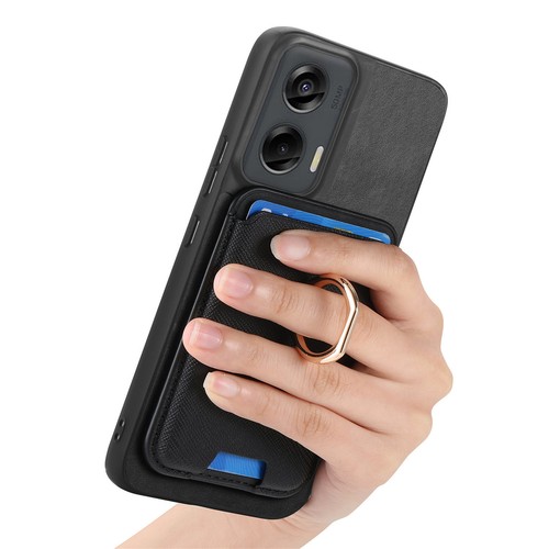 Cover supporto anello slot magnetico rimovibile Fr Motorola G Stylus/Power/Play - Foto 21 di 80