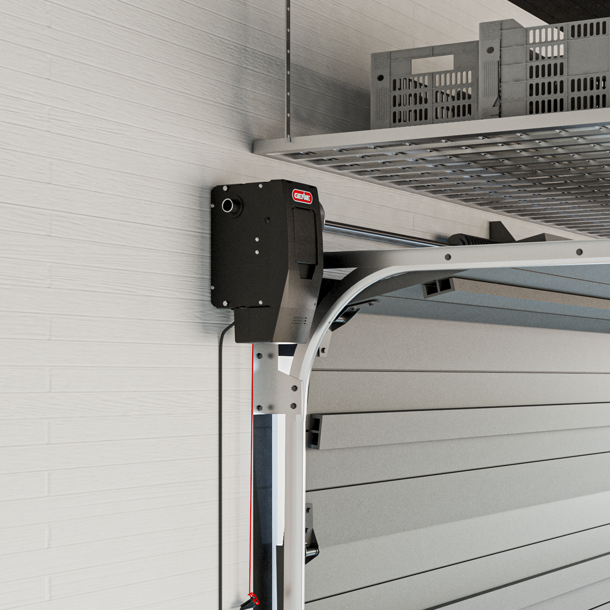 Genie 6072H-B Wall Mount Garage Door Opener with Battery Backup | eBay