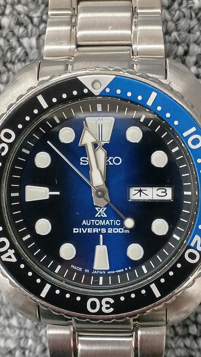Seiko Prospex 4R36-04Y0 Date St.Steel Blue Divers 200M Seiko Prospex 4R36-04Y0 Date St.Steel Blue Divers 200M