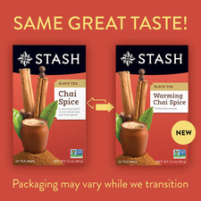 Tea Chai Tea Variety Pack Sampler Assortment - Caffeinated, Non-Gmo Project V...